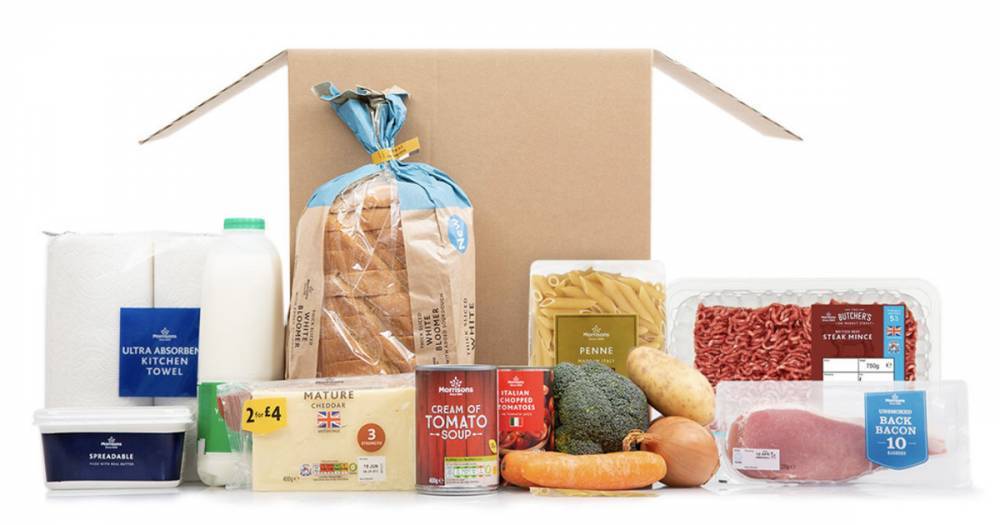 Morrisons and M&S launch £30 boxes filled with essentials to make online shopping easier - dailyrecord.co.uk