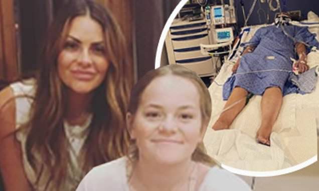 Michelle Money - Bachelor star Michelle Money says surgery went 'great' after daughter, 15, had fluid removed - dailymail.co.uk