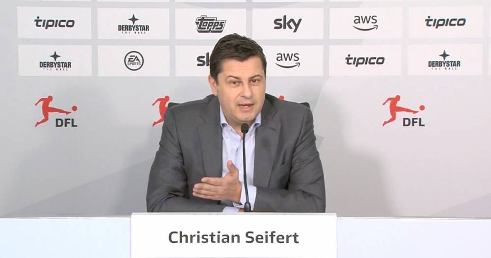 Christian Seifert - Bundesliga chief makes astonishing closed doors prediction as German football enforces bankruptcy rule change - dailyrecord.co.uk - Germany