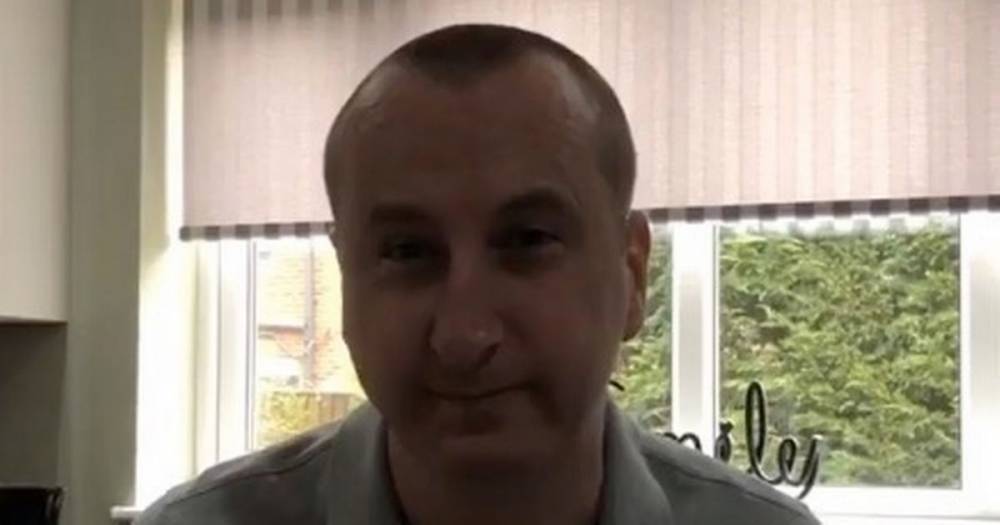 Andy Whyment - Kirk Sutherland - Coronation Street's Andy Whyment gets a quarantine haircut - and it doesn't end well - mirror.co.uk