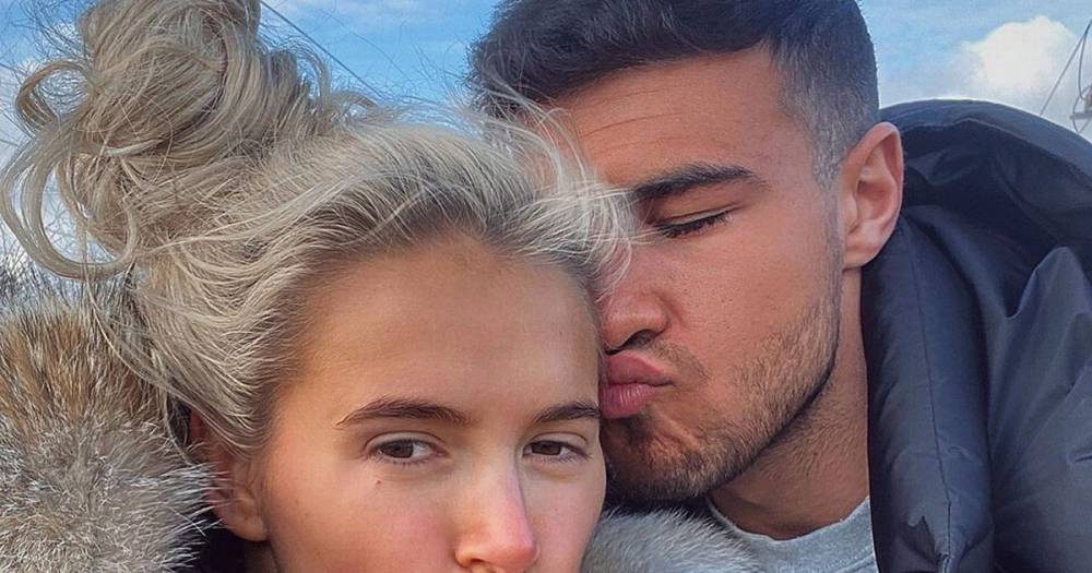 Molly Mae - Molly Mae Hague and Tommy Fury pucker up during stroll as they continue to self isolate - mirror.co.uk - city Hague