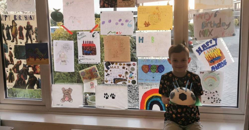Facebook appeal sees dozens of cards and presents left for Bury youngster on his sixth birthday - manchestereveningnews.co.uk