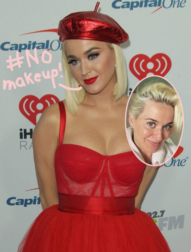 Katy Perry - Katy Perry Barefaced & Beautiful In ‘Mid-Quarantine’ Snap: ‘Blackheads And All Baby’ - perezhilton.com - Usa - county Perry