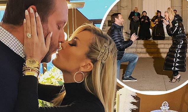 Tinsley Mortimer reveals destination wedding to fiancé Scott Von Kluth is on hold due to COVID-19 - dailymail.co.uk - Japan - city New York