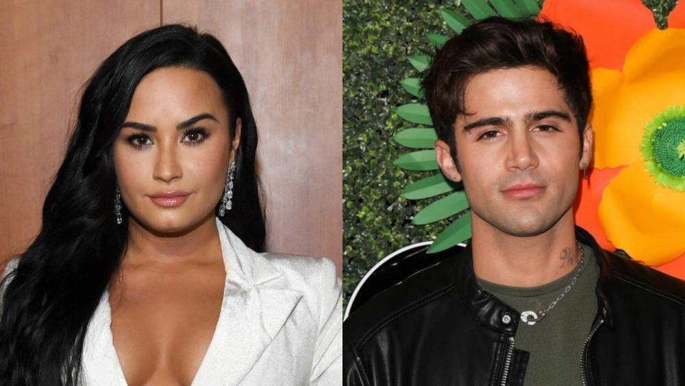 Max Ehrich - Demi Lovato Comments on Photo of Max Ehrich and Her Dog: 'My Angels' - etonline.com
