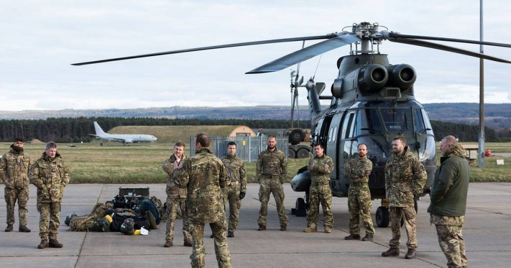 Michael Gove - Army helicopters on standby at RAF Kinloss to help NHS amid coronvirus outbreak - dailyrecord.co.uk - Scotland - county Benson