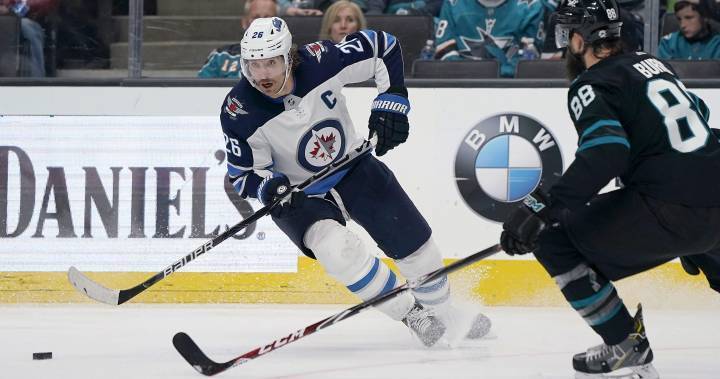 Coronavirus: Jets captain Blake Wheeler plays teacher role while hunkering down in Winnipeg - globalnews.ca