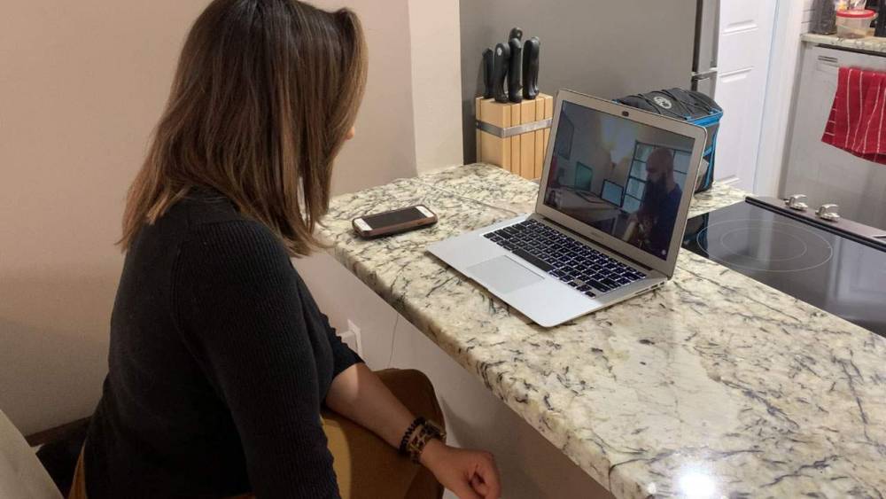 Sherri Owens - From virtual band rooms to classrooms in dining rooms, this is how teachers are adjusting to distance learning - clickorlando.com - state Florida - county Lake
