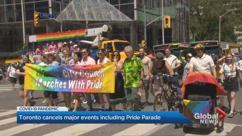 Toronto Pride parade cancelled over concerns of COVID-19 - globalnews.ca