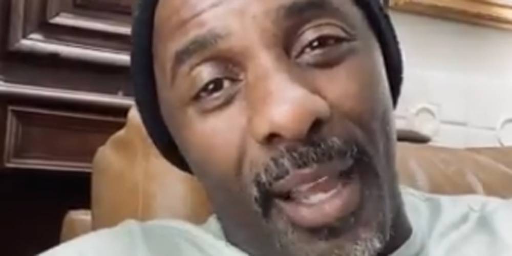 Idris Elba - Idris Elba Says He's Past the Quarantine Period, But Still Can't Go Home - Watch! (Video) - justjared.com