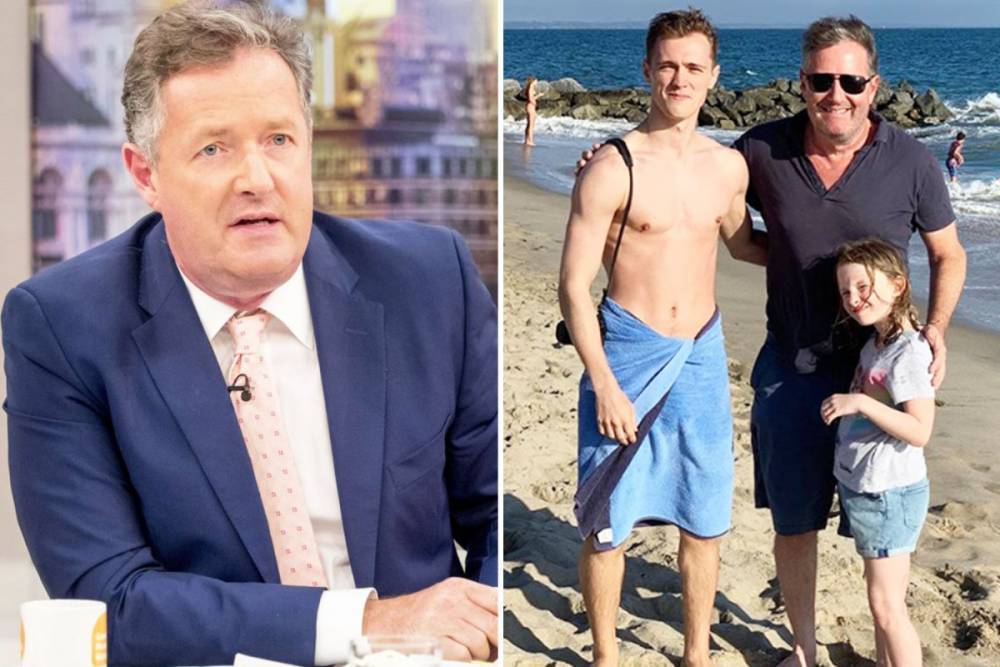 Susanna Reid - Piers Morgan - Andrew Pierce - Piers Morgan reveals his son has shown symptoms of coronavirus but insists he doesn’t have it after coughing live on GMB - thesun.co.uk - Britain