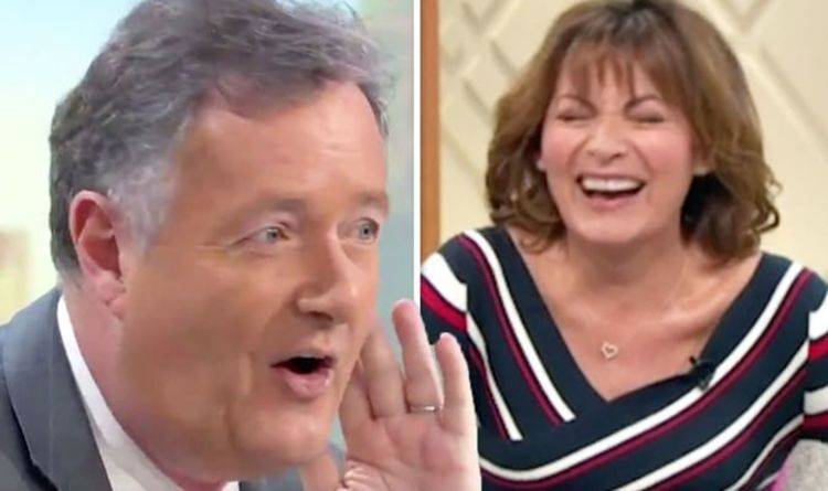 Lorraine Kelly - Piers Morgan - Piers Morgan: GMB host mocked by Lorraine Kelly as he addresses ‘issues’ with DIY make-up - express.co.uk - Britain