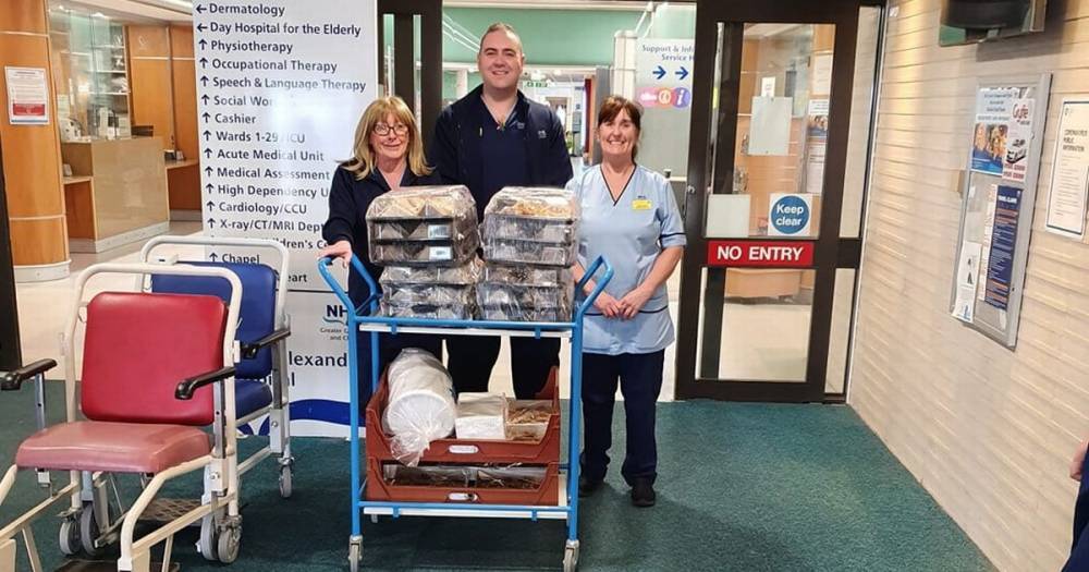 Coronavirus: Paisley people rally round to feed NHS staff - dailyrecord.co.uk
