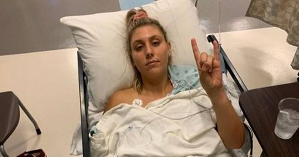 Woman, 22, shares horror coronavirus symptoms as she's hospitalised for killer bug - dailystar.co.uk - Usa - state Wisconsin