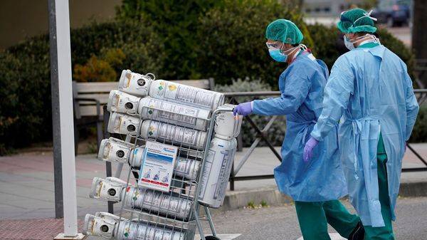 Spain death toll hits 9,053 as coronavirus cases pass 100,000 - livemint.com - Italy - Spain - city Madrid
