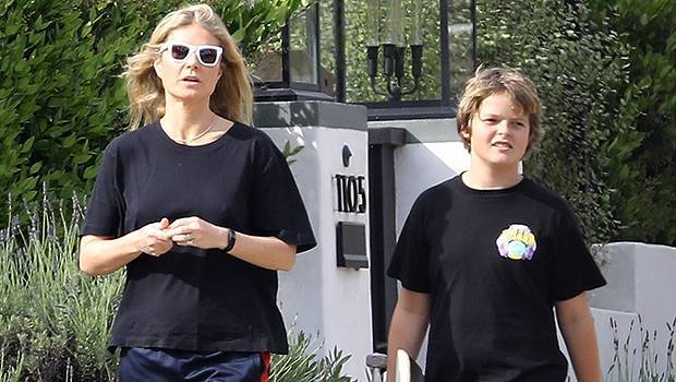 Gwyneth Paltrow - Moses Martin - Gwyneth Paltrow Chris Martin’s Son Moses, 13, Looks So Much Like Dad On Stroll With Mom - hollywoodlife.com
