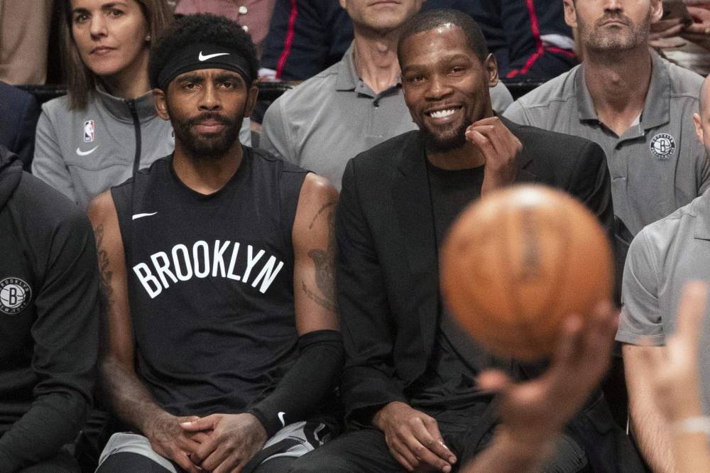 Kevin Durant - Kyrie Irving - Nets GM unsure if Durant, Irving could play if NBA resumes - clickorlando.com - New York