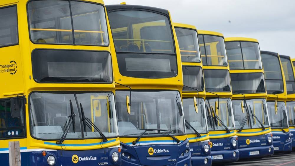 582 surplus Dublin Bus drivers due to reduction in services - rte.ie - city Dublin