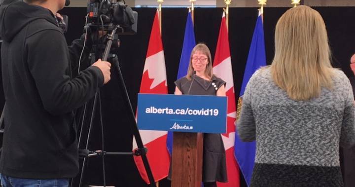 Deena Hinshaw - Alberta Covid - Alberta Coronavirus - Health officials to update Alberta COVID-19 situation Wednesday afternoon - globalnews.ca - county Centre