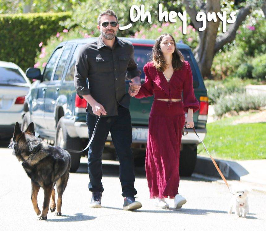 Ana De-Armas - TikTok User Accuses Ben Affleck & Ana de Armas Of Colluding With Papz & Staging Romantic Dog Walk! - perezhilton.com