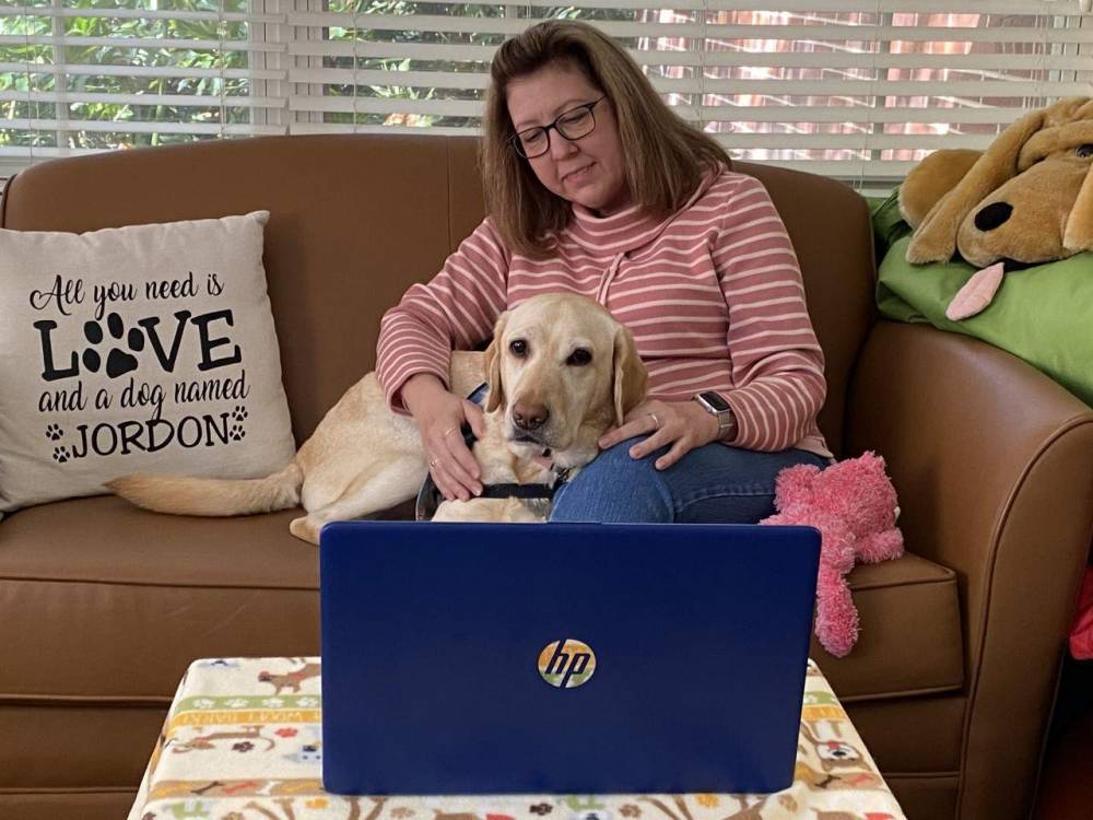 How one therapy dog is going virtual to support neglected kids - clickorlando.com - state Florida - county Seminole - Jordan