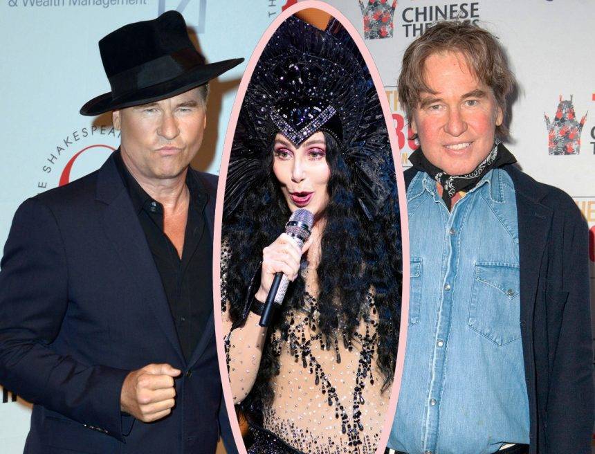 Val Kilmer - Val Kilmer Finally Opens Up About His Throat Cancer — With A VERY Funny Cher Story! - perezhilton.com
