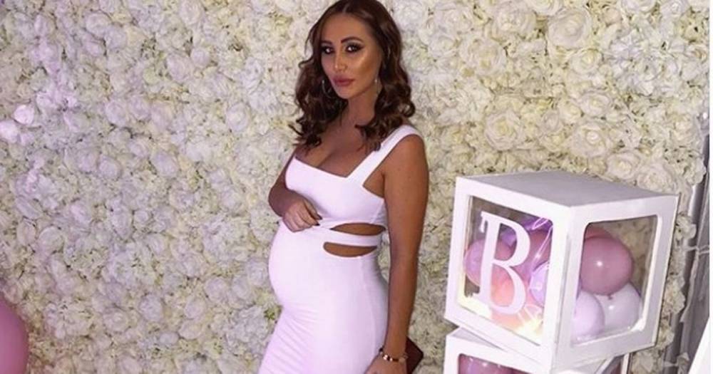 Lauryn Goodman says she's 'exhausted all the time' as she awaits baby's imminent arrival - mirror.co.uk
