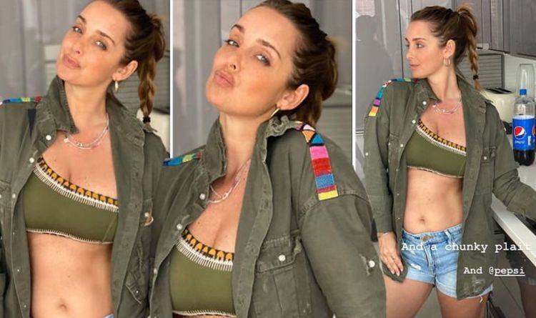 Louise Redknapp - Louise Redknapp puts on risque display in bikini as she details lockdown antics with male - express.co.uk