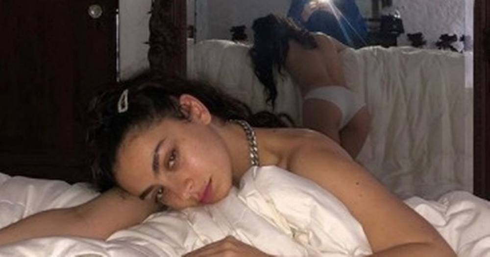 Charli XCX melts Instagram with stunning topless snap as she kicks off album campaign - dailystar.co.uk