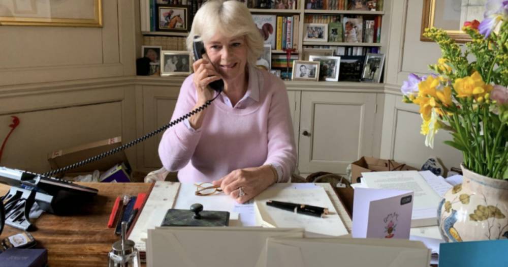 prince Charles - Camilla posts working from home photograph – but Royal fans spot awkward mistake - dailystar.co.uk - Britain