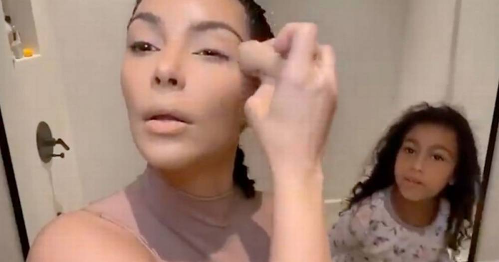 Kim Kardashian - Kim Kardashian branded 'mean' by North after moaning at 'not being left alone' - mirror.co.uk