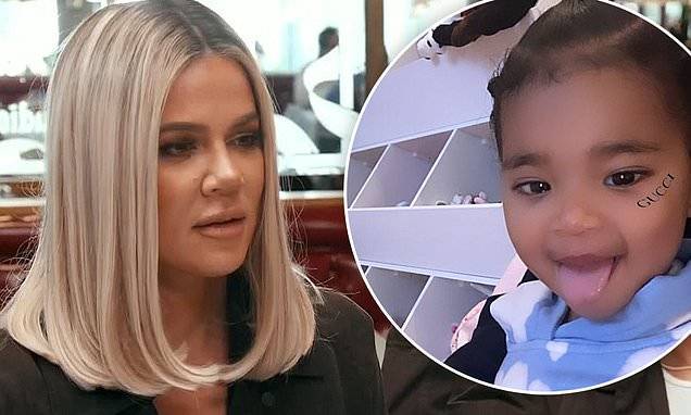 Khloé Kardashian bonds with daughter True in quarantine ahead of her 2nd birthday bash - dailymail.co.uk