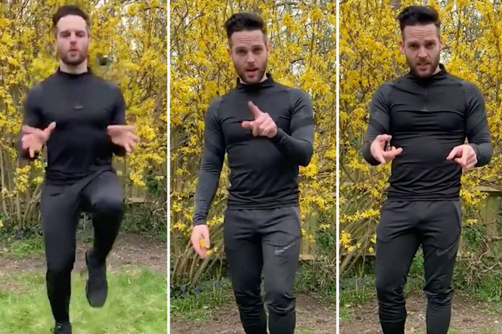 Hollyoaks star Jude Monk McGowan’s huge bulge steals the show in workout leaving fans sweating as boss deletes tweets - thesun.co.uk