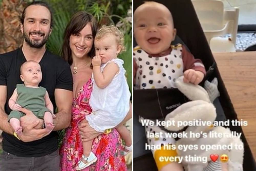 Joe WIcks reveals he feared his baby son Marley was blind after premature birth before incredible recovery - thesun.co.uk