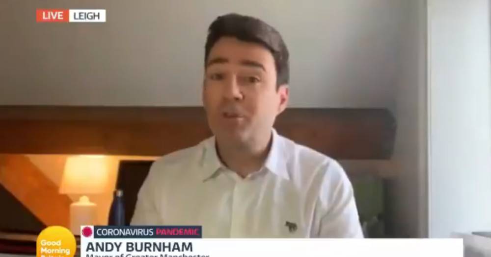 Piers Morgan - Andy Burnham - 'We are entering the worst of the crisis' says Andy Burnham on Good Morning Britain - manchestereveningnews.co.uk - Britain - city Manchester
