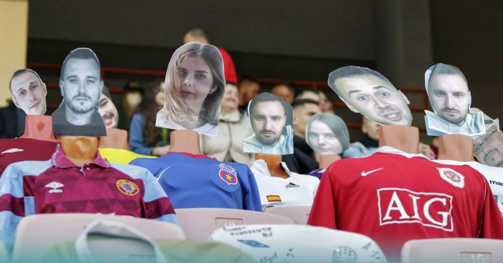 Belarusian club puts mannequins in stands as fans stay away - clickorlando.com - Belarus - city Minsk
