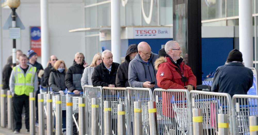 Police slammed for checking 'non-essential Tesco aisles' during coronavirus lockdown - dailystar.co.uk