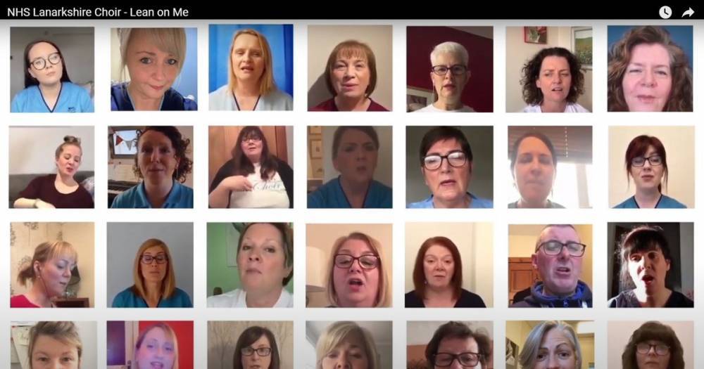 Bill Withers - Gillian Evans - WATCH: Frontline NHS Lanarkshire staff's touching rendition of a Bill Withers' classic - dailyrecord.co.uk