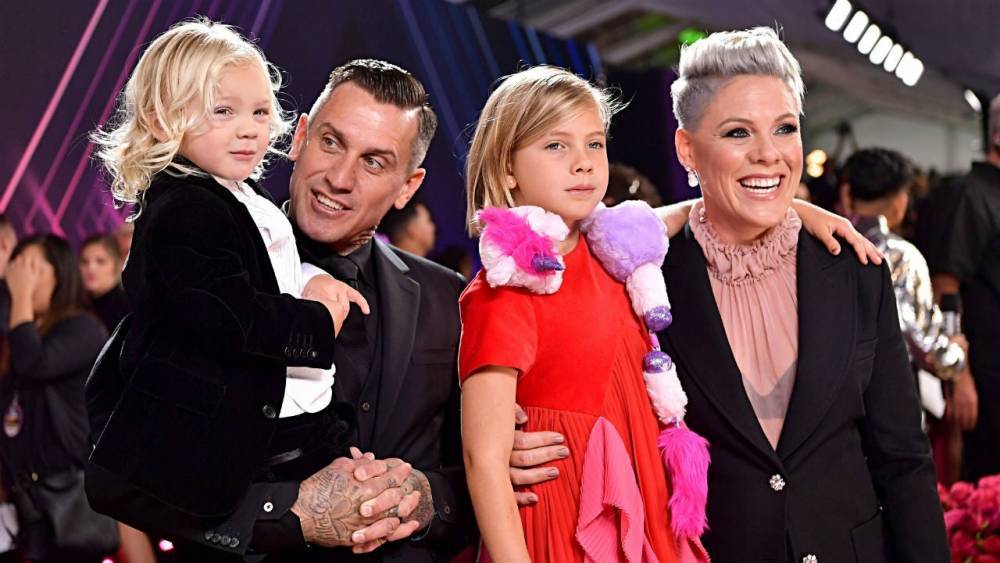 Pink’s Son Jameson 'Rocks Out' With Sister Willow After Coronavirus Battle: Cute Videos - etonline.com