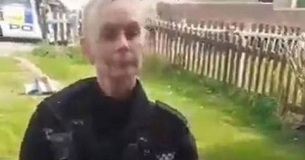 Police tell dad he can’t sit in his front garden while he plays with his kids - mirror.co.uk