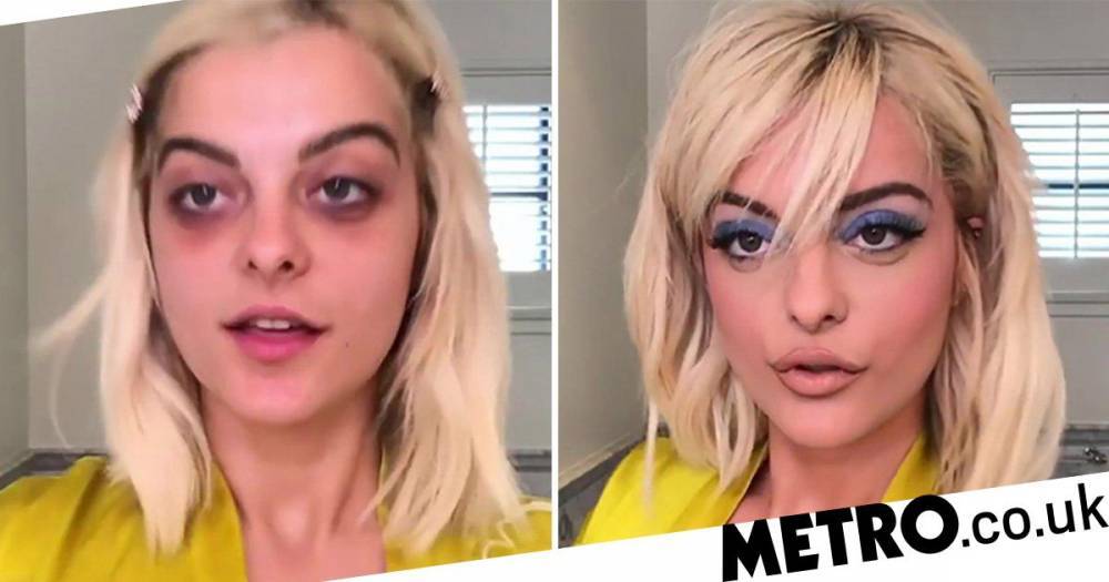 Debbie Harry - Bebe Rexha - Bebe Rexha is the queen of isolation glam as she banishes her dark eye circles in home make-up tutorial - metro.co.uk