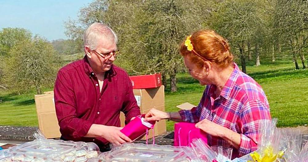 Sarah Ferguson - Andrew Princeandrew - Scandal-hit Prince Andrew breaks cover to hand out Easter goody bags with Fergie - mirror.co.uk