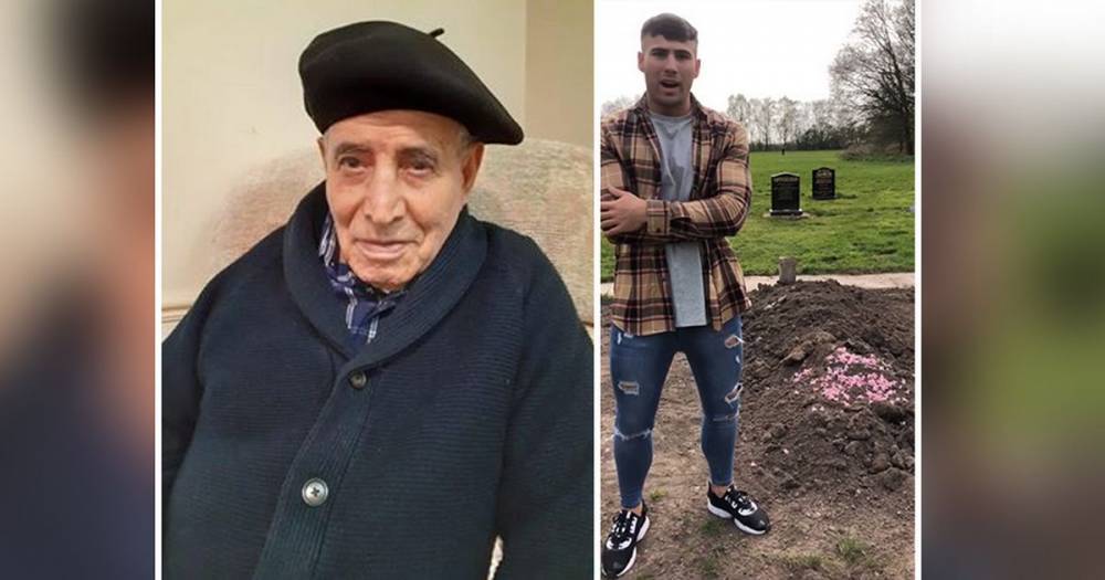 Standing beside his grandad's grave, a young man makes a plea. It's not a plea he should have to make, but some people still don't seem to get it - manchestereveningnews.co.uk