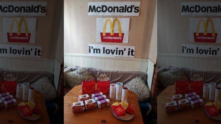 Mom creates DIY 'McDonald's' meal for kids amid coronavirus lockdown, complete with 'Happy Meal' packaging - fox29.com
