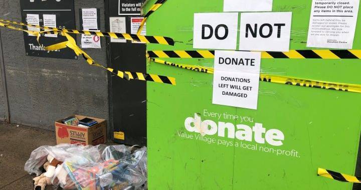 Coronavirus: Charities warn that dropped-off donations are turning into garbage in Calgary - globalnews.ca - Canada