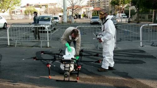 Coronavirus outbreak: France using drones to help disinfect streets during COVID-19 pandemic - globalnews.ca - France