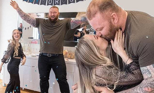 Game of Thrones' The Mountain and wife Kelsey Henson reveal they're expecting a boy - dailymail.co.uk - Iceland - city Reykjavik, Iceland