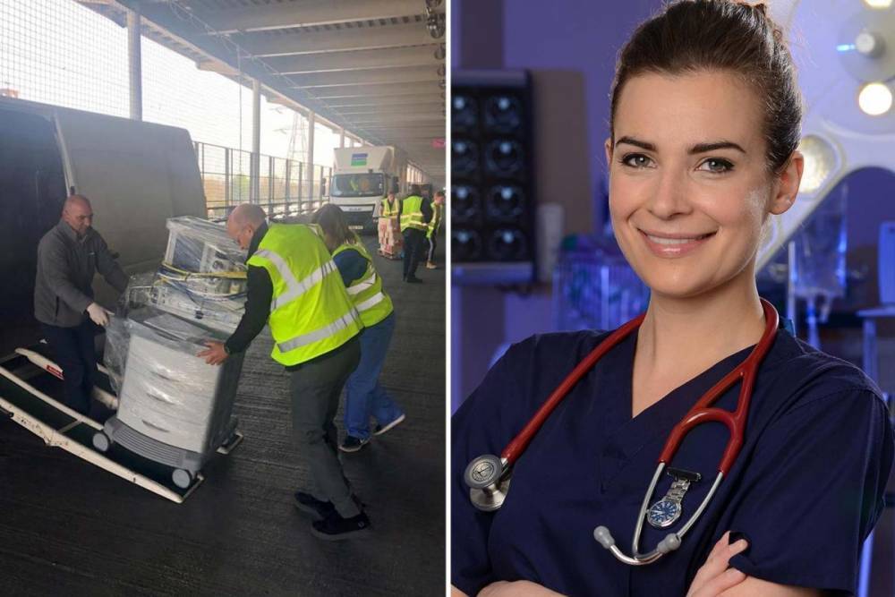 Simon Harper - Holby City donates working ventilators to the NHS – but fans are astonished soap owns real machinery worth thousands - thesun.co.uk - city London - city Holby