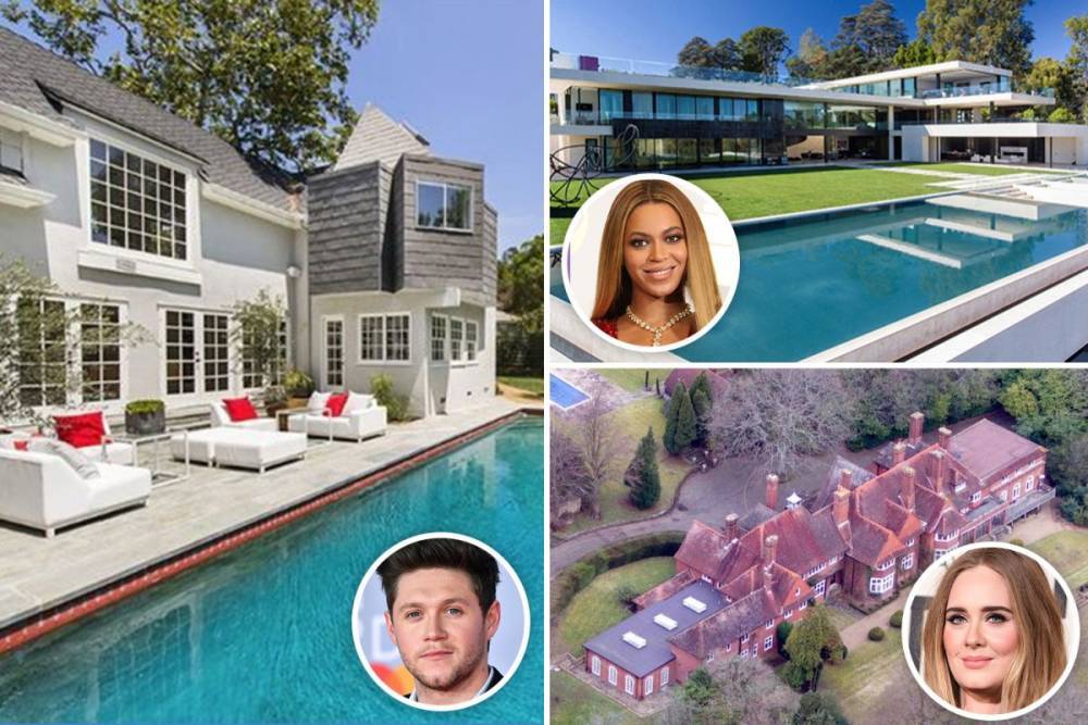 The celeb homes we most want to spend lockdown in – from Beckhams’ £31.5m pad to Kim & Kanye’s bullet-proof hideaway - thesun.co.uk