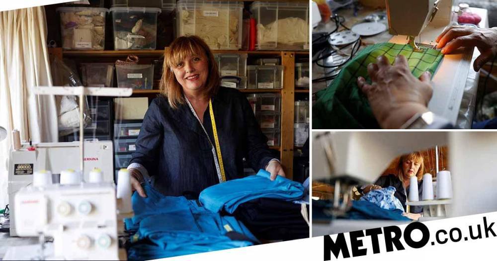 Downton Abbey and Star Wars costume makers sewing scrubs for coronavirus medics - metro.co.uk - county Wilson